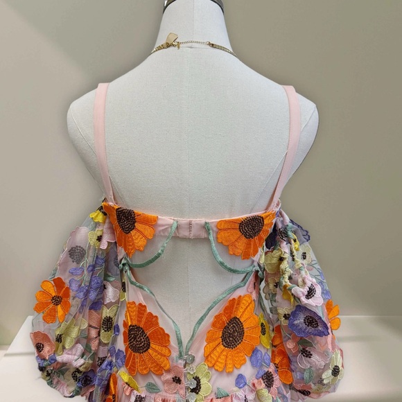 For Love And Lemons Prato Mini Dress M - Picture 2 of 2